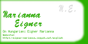 marianna eigner business card